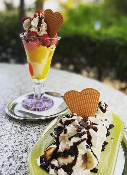 Unsere leckeren Eisbecher